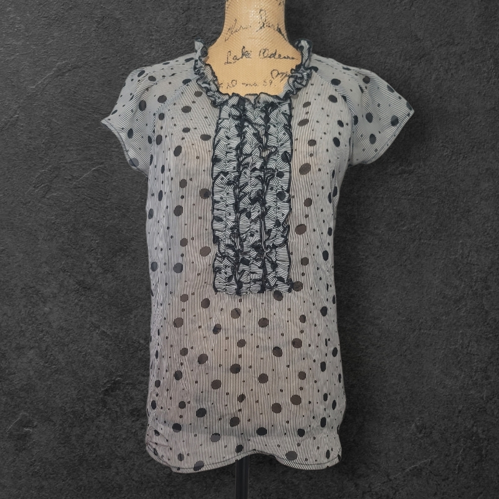 The Limited top Sheer Size M
